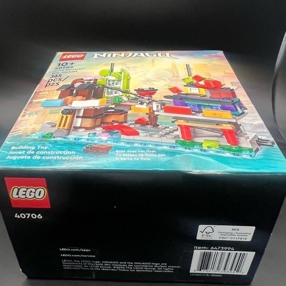 LEGO Micro NINJAGO City Markets 40706 – VIP Exclusive Micro Set – New Sealed - Picture 3 of 6